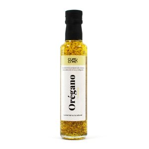 Aceite de oliva virgen extra ecológico con orégano