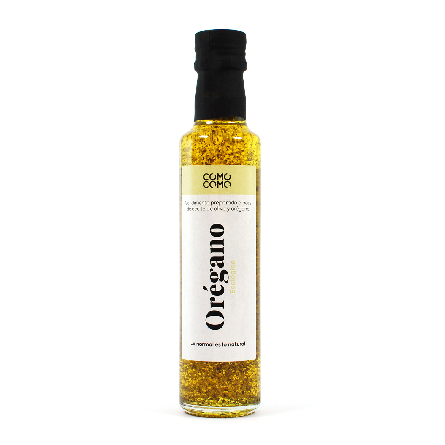 Aceite de oliva virgen extra ecológico con orégano
