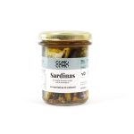 Sardinas en aceite de oliva virgen extra ecológicas