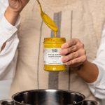 Pasta de pebrot groc ecològica amb curri