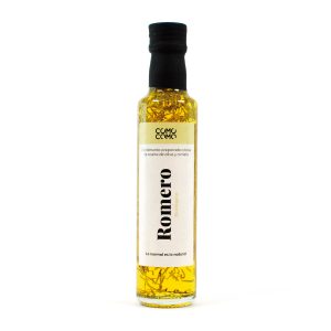 Aceite de oliva virgen extra ecológico con romero