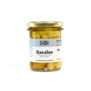 Bacalao en aceite de oliva virgen extra ecológico