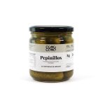 Cogombrets sense sucre amb vinagre de poma ecològic