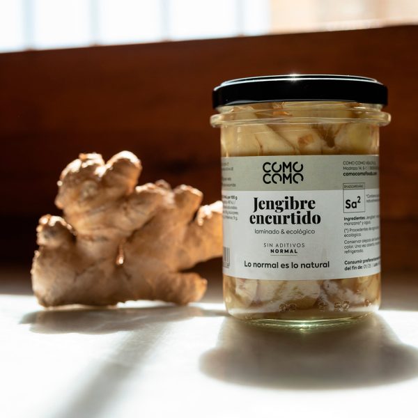 Gingebre adobat ecològic sense sucre