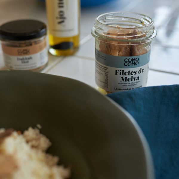 Filets de melva en oli d’oliva verge extra ecològic
