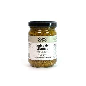 Salsa de cilantro ecológico