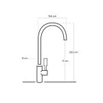 Pack filtre amb carbó actiu i zeolita sota marbre amb aixeta addicional 1 via