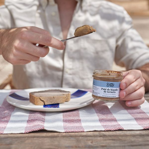 Paté de fetge de vedella ecològic
