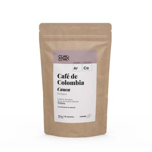Café de Colombia con cafeína molido 250g ecológico