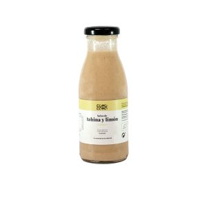 Salsa de tahina y limón ecológica