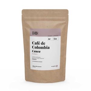 Café de Colombia con cafeína en grano 500 g ecológico