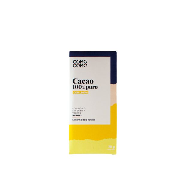 Xocolata amb llimona ecològica