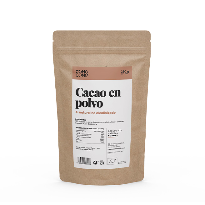 Cacao ecológico en polvo