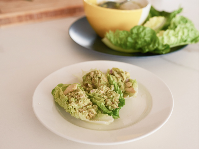 Receta de ensalada de salmón con 