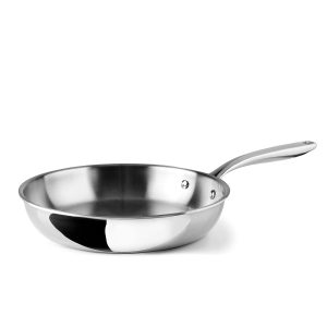 Sartén de acero inoxidable sin antiadherente 28cm